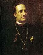 Portrait of Arnold Ipolyi Gyula Benczur